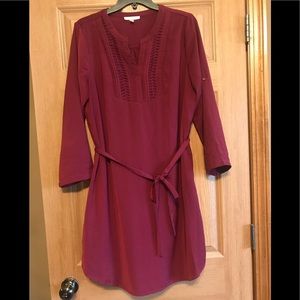 Skies Are Blue Tunic Dress- Large